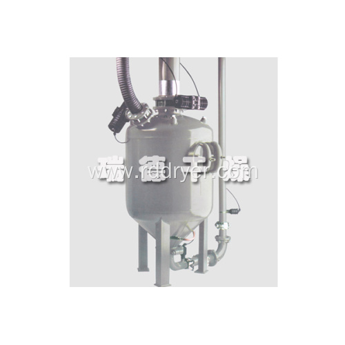 Negative pressure pneumatic conveying system